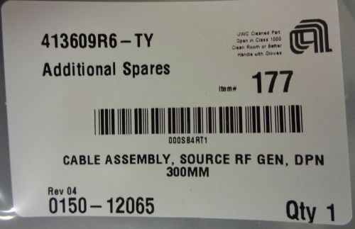 Applied Materials; Cable Assy, Source RF Gen, DPN 300mm   0150-12065