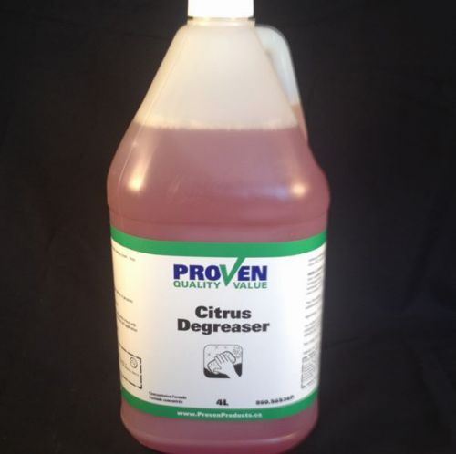 Strong Proven Citrus Degreaser 4L - For Lab, Home, &amp; Industrial Use