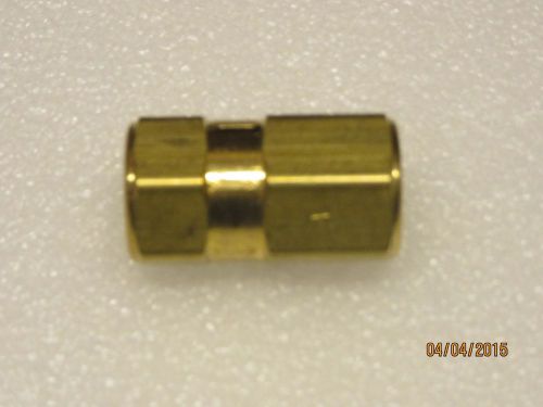 New brass 1/2&#034; fnpt poppet spring check valve,1200 psi, grainger item 4dhr2 for sale
