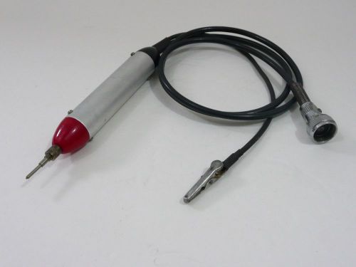 Vintage Heathkit Test Probe with Alligator Clip and Amphenol Connector