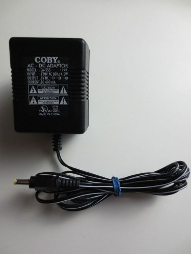 Genuine coby ac dc adapter power supply charger model ca-555 1199 6v dc (a764) for sale