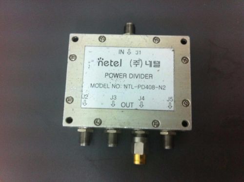 NETEL Power Divider P/N: NTL-PD408-N2