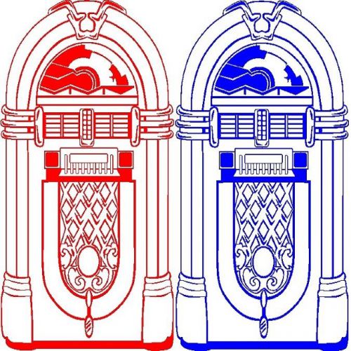 30 Custom Patriotic Jukeboxes Personalized Address Labels