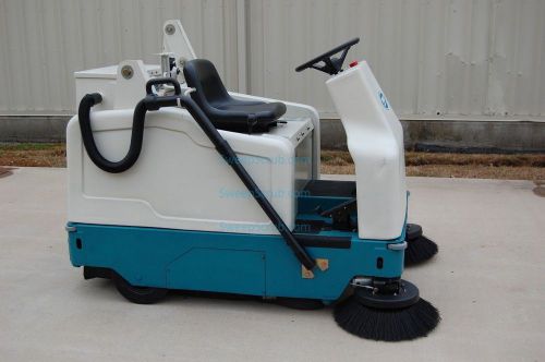 Tennant 6200 battery powered rider sweeper for sale