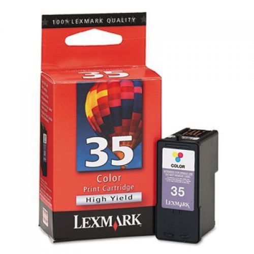 DH-Lexmark 18C0035 (35XL) High-Yield Ink, 475 Page-Yield, Tri-Color