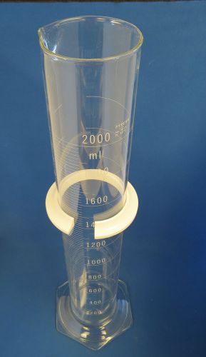 Pyrex Graduated Cylinder  #3022  2000mL