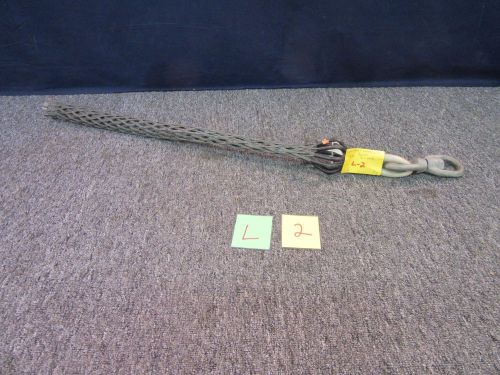 KLEIN DOUBLE WEAVE ROTATING EYE PULLING GRIP MEDIUM 2.50&#034; 3.00&#034; WIRE CABLE USED