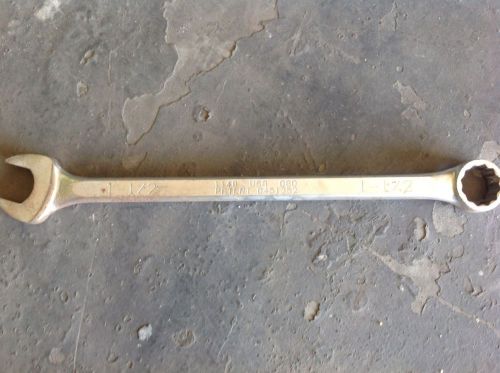 Used wright tool 1148 1-1/2&#034; comb. wrench, 12 pt. for sale