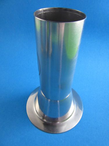 Premium #32 x 2&#034; stainless steel meat grinder tube for freezer bag stuffing for sale