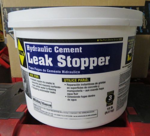 SAKRETE Hydraulic Cement Leak Stopper - White - 10Lb.