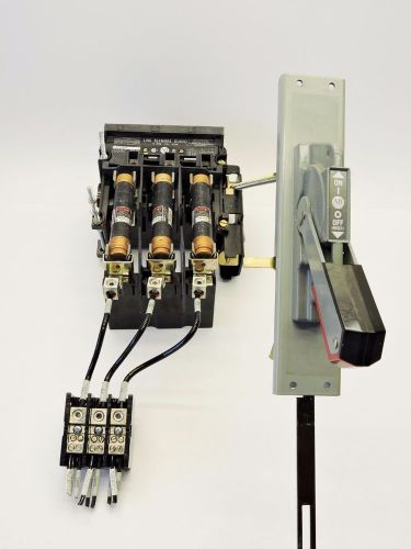 Allen Bradley 1494V-FSR66 SER.A Disconnect Switch w/ Fuses &amp; On/Off Switch