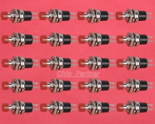 20pcs red mini lockless momentary on/off push button switch mini switch for sale