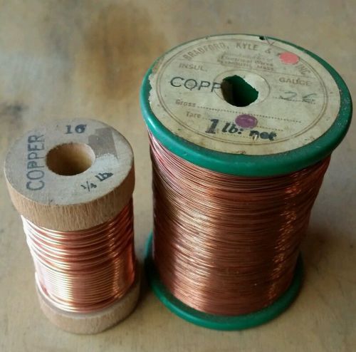 Vintage Copper Magnet Wire Bradford, Kyle. &amp; Co. NOS