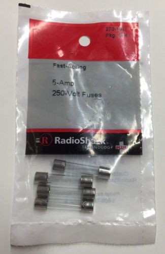 Fast-Acting 250-Volt Fuses #270-1011 By RadioShack