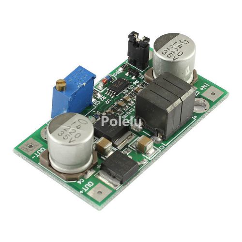 Dc-dc auto boost&amp;buck module 5-25v to 0.5-25v volt step up/down converter lm2577 for sale