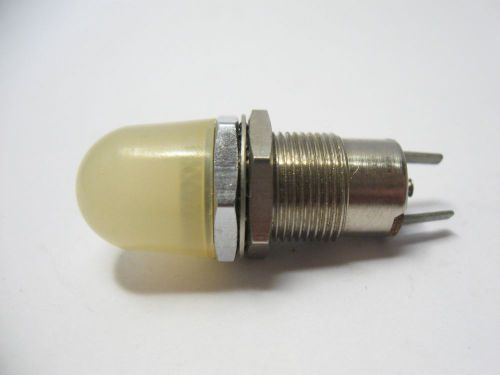 Vintage Panel Mount Indicator Light with #327 28V Bulb NOS