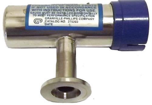 Granville phillips 275 convectron gauge vacuum pressure sensor nw kf16 275203 for sale