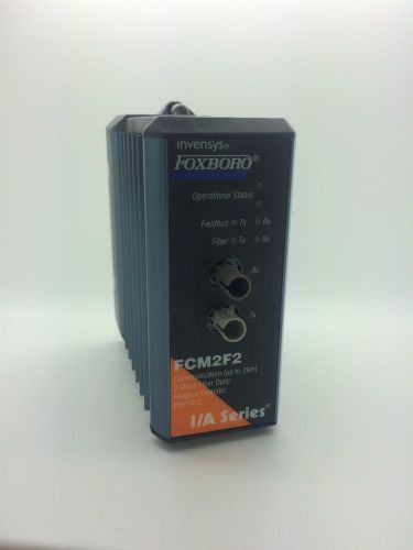 Invensys foxboro i/a series fcm2f2 2mbps fiber optic fieldbus extender p0914yz for sale