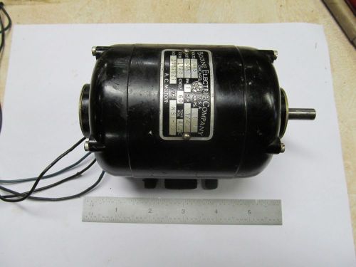Vintage bodine 110vac 1/40 hp open frame electric motor. 1725 rpm. for sale