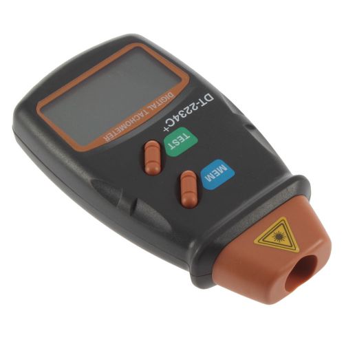 New digital laser photo tachometer non contact rpm tach sc for sale