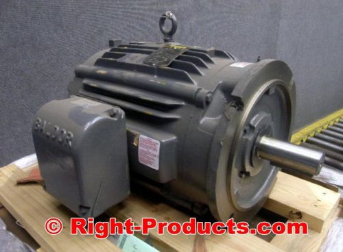 New baldor 25hp, general purpose electric motor 1675 rpm 3ph, volts 460, 32 amps for sale