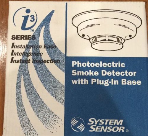 System Sensor 4WT-B 4-wire, photoelectric i3 smoke detector 135°F Thermal