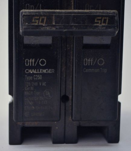 Challenger C250 2P 50A 120/240V Circuit Breaker