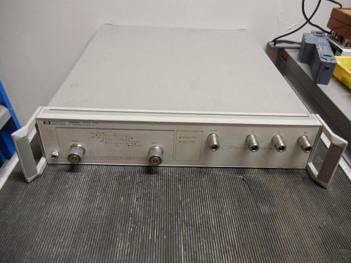 AGILENT HP 85047A 6 GHz S-PARAMETER TEST SET W / Solid State Switch Warranty