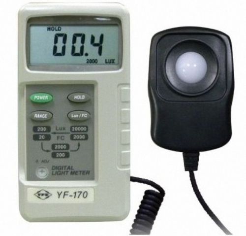 TENMARS YF-170 Light Meter 0.1 to 20000 LUX Lux &amp; foot candle (FC