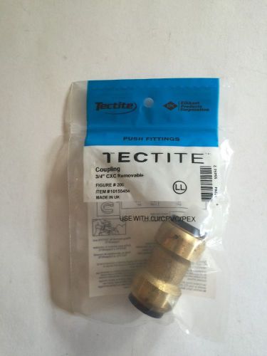 Tectite coupling 3/4&#034; cxc removable item#10155454 for sale