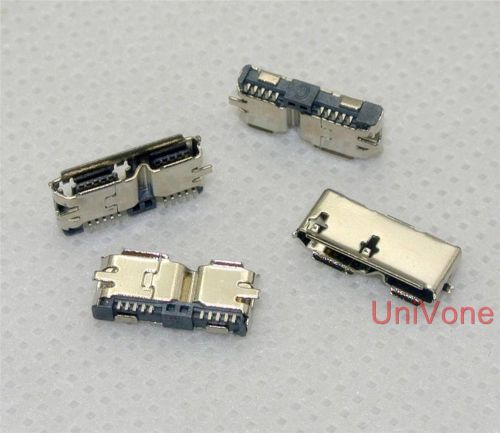5pcs Micro USB 3.0 B Connector 10Pin Female SMT Type