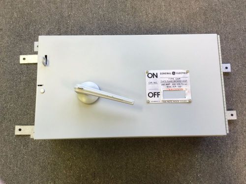 GENERAL ELECTRIC GE PANELBOARD SWITCH 200 AMP 600V 3 POLE THFP364