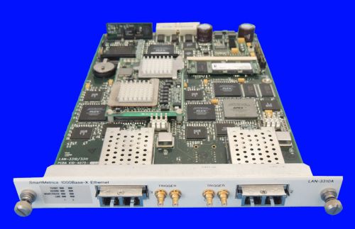 Spirent LAN-3310A SmartBits 2-Port 1000Base-X SmartMetrics / 2X GBIC / Warranty