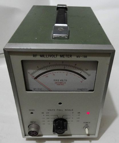 Used Meguro MV-19B  RF Voltmeter