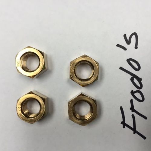 1/2-13  nc hex nut silicon bronze  100 count for sale
