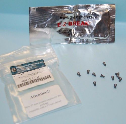 Allied machine and engineering spade blade torx screws ame 724-t7-10 for sale