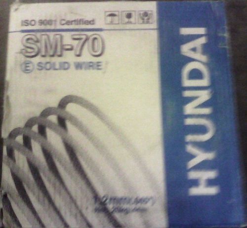Hyundai SM-70, 1.2mm (.045) solid welding wire