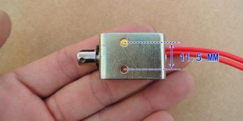 3V--12V Mini DC electromagnet Pull type small electromagnet Suction tye 4ohm