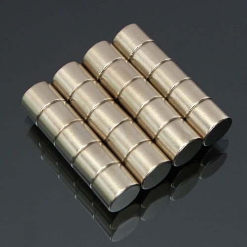20pcs Neodymium Disc Cylinder Strong Rare Earth Fridge Magnet N50 Grade 10 X 8mm