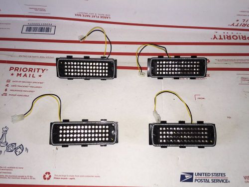 Whelen Liberty Patriot 500 Series Steady MAX LED AMBER Lot Of 4