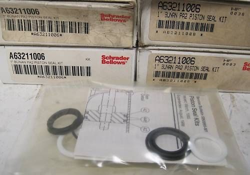 Schrader 2&#034; Viton PA2 Piston Seal Kits A63222006 NNB