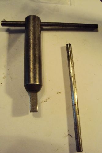 Square end mill adapter 4.25&#034; long 1/4&#034;  square end shaft diameter of 3/4&#034; for sale