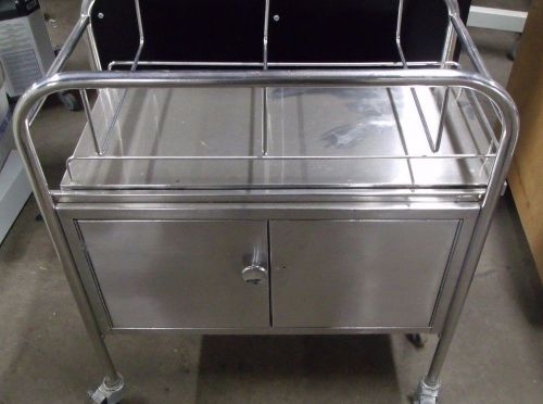 Stainless Steel Bassinet w/ Roll Out Shelf