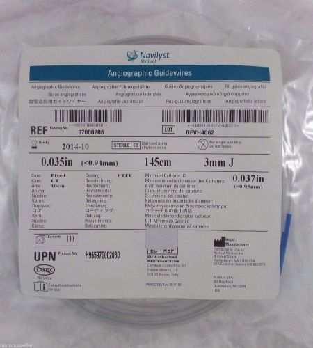 NAVILYST Medical 97000208 Angiographic Wire Device 0.035in x 145cm