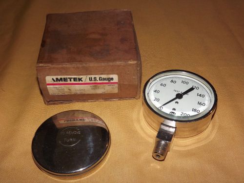 VINTAGE AMETEK US GAUGE USG 3&#034; TEST GAUGE 1408 44582 18848