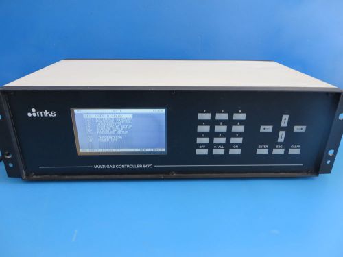 MKS 647C Eight-Channel Mass Flow and Pressure Programmer/Display - 647C-8-R-1-N