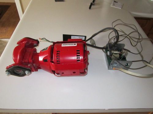 ARMSTRONG CIRCULATOR PUMP S-25BF 115 Volt, 1/12 HP *** PLease Read Remarks
