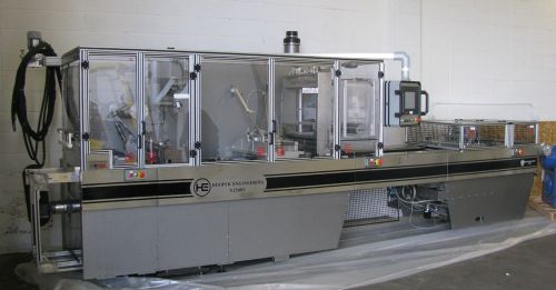 Stainless *hooper engineering* n2500s form, fill &amp; seal cartridge packaging line for sale
