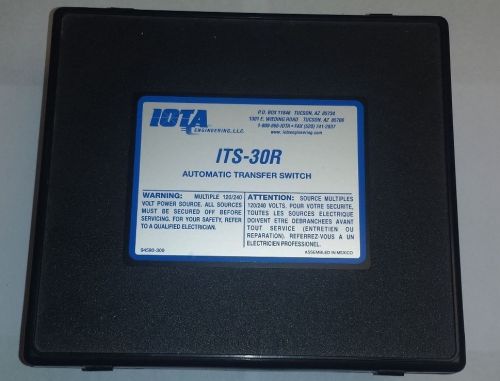Iota 30 amp automatic ac transfer switch for sale