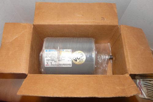 NOS Marathon (SeviceFirst) HVAC Blower Moter 1 HP/230VAC/3Phase Motor 5/8” Shaft